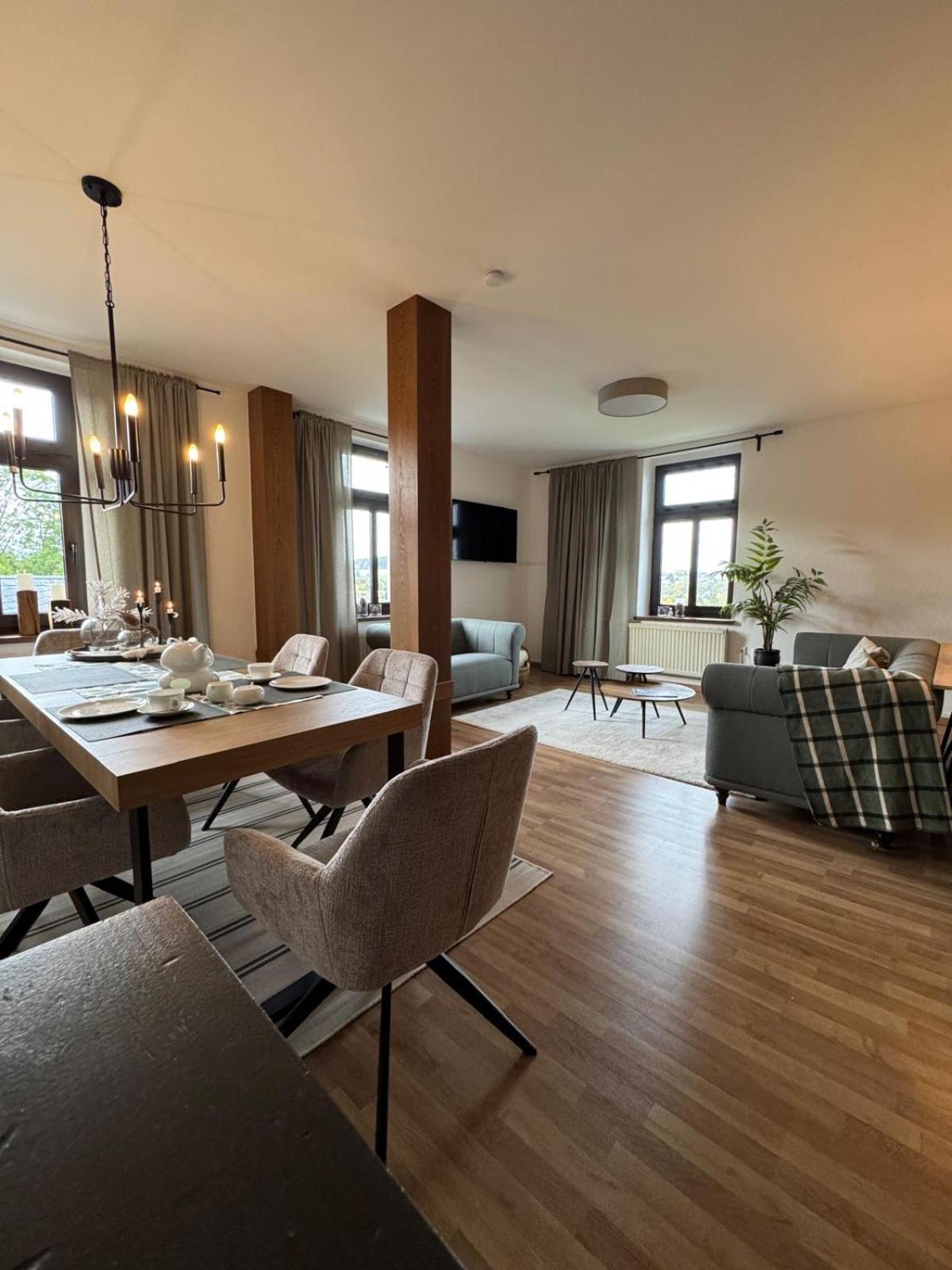 Ferienwohnung Uranus 1A Annaberg-Buchholz Esterno foto